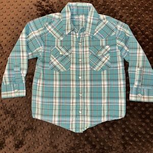 Boys western button down long sleeve